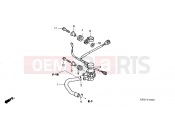 HONDA SES1502 Dylan 150 2002 E-18 SOLENOID VALVE