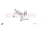 HONDA SES1502 Dylan 150 2002 F-20 SUPPORT