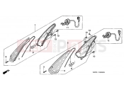HONDA SES1502 Dylan 150 2002 F-23 FLASHING