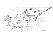 HONDA SES1503 Dylan 150 2003 F-24 REAR COMBINATION LAMP