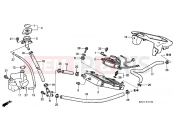HONDA SES1503 Dylan 150 2003 F-27 RADIATOR
