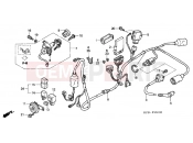HONDA SES1504 Dylan 150 2004 F-25 WIRING HARNESS