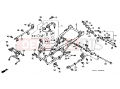 HONDA FES2502 Foresight 2002 F-29 FRAME HOUSING