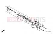 HONDA FES2505 Foresight 2005 E-6 WATER PUMP
