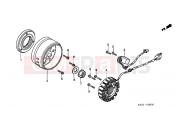 HONDA FES2505 Foresight 2005 E-8 GENERATOR