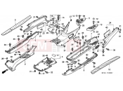 HONDA FES2505 Foresight 2005 F-12 FLOOR PANEL / CENTER COVER