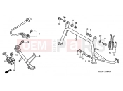 HONDA FES2505 Foresight 2005 F-24 SUPPORT