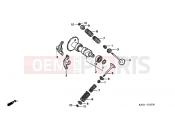 HONDA FES250Y Foresight 2000 E-3 CAMSHAFT / VALVE