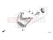 HONDA NSC110MPDE NSC110MPDE 2014 F-1 FÉNYSZÓRÓ