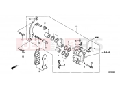 HONDA NSC110MPDE NSC110MPDE 2014 F-18 FRONT BRAKE CALIPER