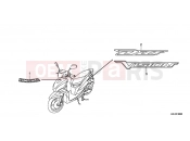 HONDA NSC110MPDE NSC110MPDE 2014 F-48 JELZÉS