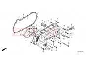 HONDA NSC50MPDE NSC50MPDE 2014 E-13 LEFT SIDE COVER
