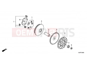 HONDA NSC50MPDE NSC50MPDE 2014 E-16 DRIVE FRONT