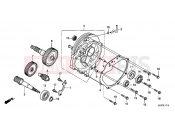 HONDA NSC50MPDE NSC50MPDE 2014 E-17-10 TRANSMISSION
