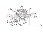 HONDA NSC50MPDE NSC50MPDE 2014 E-19-10 RIGHT CRANKSHAFT