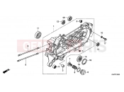 HONDA NSC50MPDE NSC50MPDE 2014 E-19-20 LEFT CRANKSHAFT