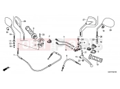 HONDA NSC50MPDE NSC50MPDE 2014 F-4-10 HANDLE LEVER / SWITCH / CABLE