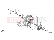 HONDA NSC50MPDE NSC50MPDE 2014 F-20-40 FRONT WHEEL
