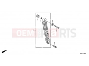 HONDA NSC50MPDE NSC50MPDE 2014 F-36 REAR SHOCK ABSORBER
