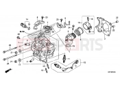 HONDA PCX150 (WW150C) 2012 E-3 CYLINDER HEAD