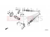 HONDA PCX150 (WW150C) 2012 E-4 CAMSHAFT / VALVE