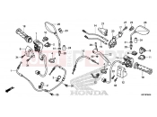 HONDA PCX150 (WW150C) 2012 F-4 HANDLE LEVER / SWITCH / CABLE
