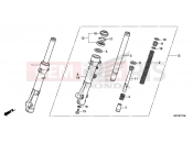 HONDA PCX150 (WW150C) 2012 F-17 FRONT FORK