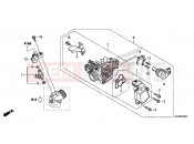 HONDA PCX150 (WW150D) 2013 E-22 THROTTLE HOUSING / FUEL INJECTOR