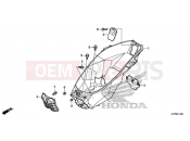 HONDA PCX150 (WW150D) 2013 F-16 LUGGAGE BOX