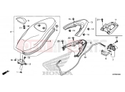 HONDA PCX150 (WW150D) 2013 F-24 SEAT