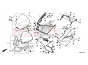 HONDA PCX150 (WW150E) 2014 F-12 FRONT COVER