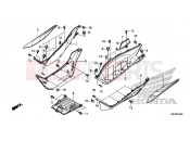 HONDA PCX150 (WW150E) 2014 F-14 FLOOR FOOTREST