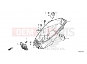 HONDA PCX150 (WW150E) 2014 F-16 LUGGAGE BOX