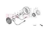 HONDA FES1505 Pantheon 2005 E-8 GENERATOR