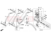 HONDA FES1505 Pantheon 2005 F-5 REAR MASTER CYLINDER