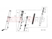 HONDA FES1505 Pantheon 2005 F-13 FRONT FORK