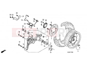 HONDA FES1505 Pantheon 2005 F-17 REAR WHEEL