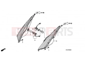 HONDA FES1505 Pantheon 2005 F-25 FRONT FLASHING