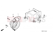 HONDA SFX50Y SFX50 2000 E-1 FAN COVER / COVER