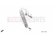 HONDA SFX50Y SFX50 2000 F-19 REAR SHOCK ABSORBER