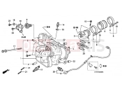 HONDA SH3007 SH300 Sports 2007 E-2 CYLINDER HEAD
