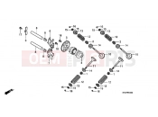 HONDA SH3007 SH300 Sports 2007 E-3 CAMSHAFT / VALVE