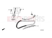 HONDA SH3007 SH300 Sports 2007 E-4 TIMING CHAIN