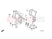 HONDA SH3007 SH300 Sports 2007 E-5 CYLINDER / DISC SPRING VALVE