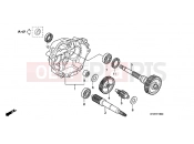 HONDA SH300R9 SH300i Sports 2009 E-13 TRANSMISSION