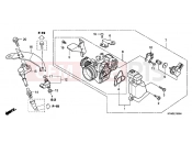 HONDA SH300R9 SH300i Sports 2009 E-16 THROTTLE HOUSING