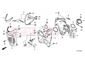 HONDA SH300R9 SH300i Sports 2009 F-10 FRONT COVER