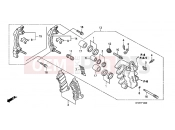 HONDA SH300R9 SH300i Sports 2009 F-14 FRONT BRAKE CALIPER