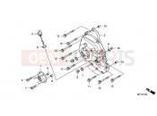 HONDA FJS600AB SILVER WING 2011 E-7 RIGHT CRANKSHAFT COVER