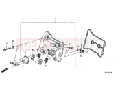 HONDA FJS600DB SILVER WING 2011 E-1 VALVE COVER